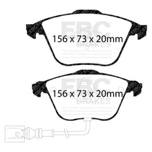 Load image into Gallery viewer, EBC Yellowstuff 4000 Series Street and Track Brake Pad Set (DP41594R)