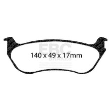 Load image into Gallery viewer, EBC Greenstuff 2000 Series Sport Brake Pad Set (DP21626)