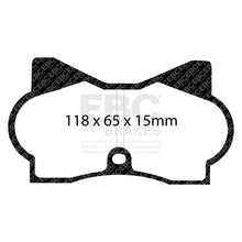 Load image into Gallery viewer, EBC Yellowstuff 4000 Series Street and Track Brake Pad Set (DP4180R)