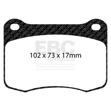 Load image into Gallery viewer, EBC Yellowstuff 4000 Series Street and Track Brake Pad Set (DP41820R)