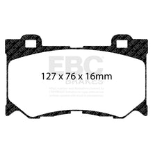 Load image into Gallery viewer, EBC Bluestuff NDX Trackday Brake Pad Set (DP51823NDX)