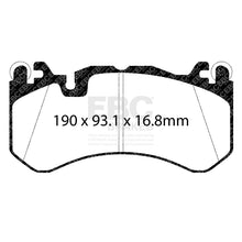 Load image into Gallery viewer, EBC Performance Pack Pad & Line Kit with Yellowstuff Pads (PLK1054)