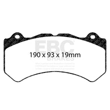 Load image into Gallery viewer, EBC Full Race RP1 Pad & 2pc Disc Kit - (P2DK005RP1) Front