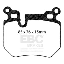 Load image into Gallery viewer, EBC Yellowstuff 4000 Series Street and Track Brake Pad Set (DP41996R)