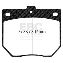 Load image into Gallery viewer, EBC Ultimax OE Replacement Brake Pad Set (DP287)