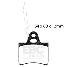 Load image into Gallery viewer, EBC Ultimax OE Replacement Brake Pad Set (DP412)