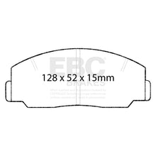 Load image into Gallery viewer, EBC Yellowstuff 4000 Series Street and Track Brake Pad Set (DP424)