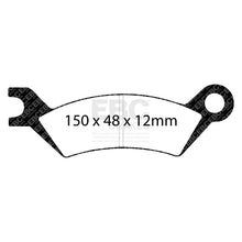 Load image into Gallery viewer, EBC Ultimax OE Replacement Brake Pad Set (DP442)