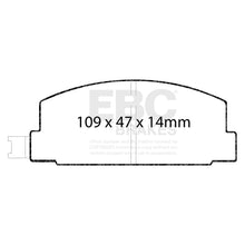Load image into Gallery viewer, EBC Ultimax OE Replacement Brake Pad Set (DP469)