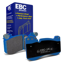 Load image into Gallery viewer, EBC Bluestuff NDX Trackday Brake Pad Set (DP52454NDX)