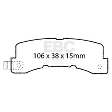Load image into Gallery viewer, EBC Ultimax OE Replacement Brake Pad Set (DP569)