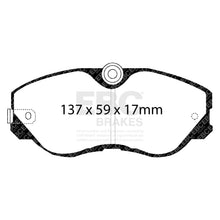 Load image into Gallery viewer, EBC Redstuff 3000 Series Sport Brake Pad Set (DP3736C)