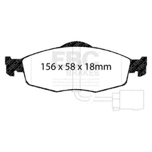 Load image into Gallery viewer, EBC Performance Pack Pad & Line Kit with Yellowstuff Pads (PLK1498)