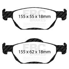 Load image into Gallery viewer, EBC Greenstuff 2000 Series Sport Brake Pad Set (DP22000)