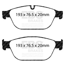 Load image into Gallery viewer, EBC Greenstuff 2000 Series Sport Brake Pad Set (DP22087)
