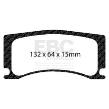 Load image into Gallery viewer, EBC Bluestuff NDX Trackday Brake Pad Set (DP52112NDX)