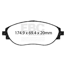 Load image into Gallery viewer, EBC Racing RP-1 Track and Race Brake Pads (DP82127RP1)