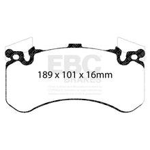 Load image into Gallery viewer, EBC Bluestuff NDX Trackday Brake Pad Set (DP52158NDX)