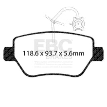 Load image into Gallery viewer, EBC Redstuff 3000 Series Sport Brake Pad Set (DP32258C)