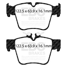 Load image into Gallery viewer, EBC Bluestuff NDX Trackday Brake Pad Set (DP52270NDX)