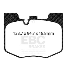 Load image into Gallery viewer, EBC Racing RP-X Track and Race Brake Pads (DP82302RPX)