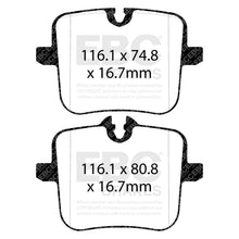 Load image into Gallery viewer, EBC Bluestuff NDX Trackday Brake Pad Set (DP52320NDX)