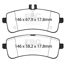 Load image into Gallery viewer, EBC Bluestuff NDX Trackday Brake Pad Set (DP52350NDX)
