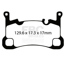 Load image into Gallery viewer, EBC Yellowstuff 4000 Series Street and Track Brake Pad Set (DP42380R)