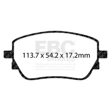 Load image into Gallery viewer, EBC Bluestuff Brake Pad 5000 Series TrackDay Set (DP52391NDX)