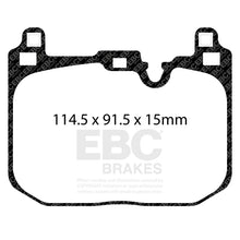 Load image into Gallery viewer, EBC Redstuff 3000 Series Sport Brake Pad Set (DP32393C)