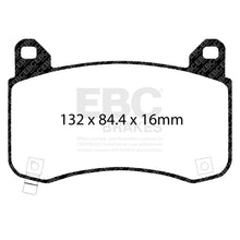 Load image into Gallery viewer, EBC Yellowstuff 4000 Series Street and Track Brake Pad Set (DP42418R)