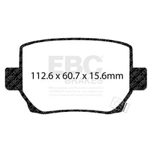 Load image into Gallery viewer, EBC Bluestuff NDX Trackday Brake Pad Set (DP52419NDX)