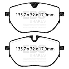 Load image into Gallery viewer, EBC Yellowstuff Brake Pad 4000 Series Sport Set (DP42433R)