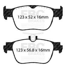Load image into Gallery viewer, EBC Yellowstuff 4000 Series Street and Track Brake Pad Set (DP42440R)