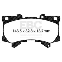 Load image into Gallery viewer, EBC Bluestuff Brake Pad 5000 Series TrackDay Set (DP52460NDX)