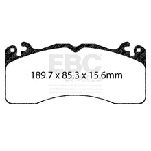 Load image into Gallery viewer, EBC Racing RP-1 Track and Race Brake Pads (DP83040RP1)