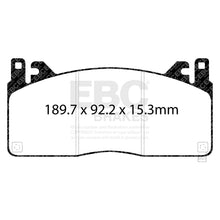 Load image into Gallery viewer, EBC Bluestuff NDX Trackday Brake Pad Set (DP53055NDX)