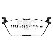 Load image into Gallery viewer, EBC Yellowstuff 4000 Series Street and Track Brake Pad Set (DP43095R)