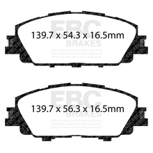 Load image into Gallery viewer, EBC Greenstuff 2000 Series Sport Brake Pad Set (DP23099)