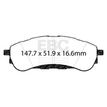 Load image into Gallery viewer, EBC Yellowstuff Brake Pad 4000 Series Sport Set (DP43108R)