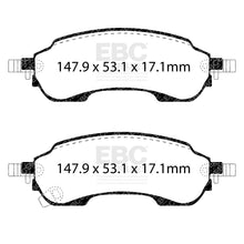 Load image into Gallery viewer, EBC Greenstuff Brake Pad 6000 Series Truck and SUV Set (DP63151)