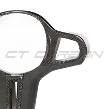 Load image into Gallery viewer, BMW Gxx M CAR CARBON FIBRE STEERING WHEEL TRIM
