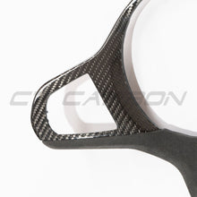 Load image into Gallery viewer, BMW Gxx M CAR CARBON FIBRE STEERING WHEEL TRIM - HEATING