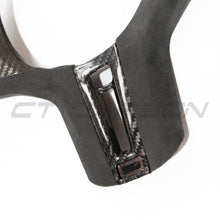 Load image into Gallery viewer, BMW Gxx M CAR CARBON FIBRE STEERING WHEEL TRIM - HEATING + ACC