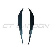Load image into Gallery viewer, BMW M4 F82 / F83 & F32/F33/F36 4 SERIES GLOSS BLACK HEADLIGHT EYEBROWS/EYELIDS