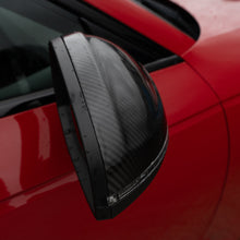 Load image into Gallery viewer, AUDI A4/S4/RS4/A5/S5/RS5 B9 2016+ PRE-PREG CARBON FIBRE MIRRORS - WITH LANE ASSIST