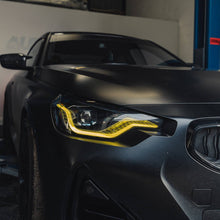 Load image into Gallery viewer, BMW 2 Series M240i G42 & M2 G87 CSL Style Yellow DRL LED Module Set – Adaptive Headlights Plug & Play (2021+ M240i, 2023+ M2)