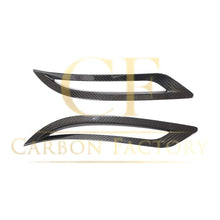 Load image into Gallery viewer, Dry Carbon Rear Bumper Reflector Cover Trims for Tesla Model 3 16-20