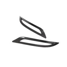 Load image into Gallery viewer, Dry Carbon Rear Bumper Reflector Cover Trims for Tesla Model 3 16-20
