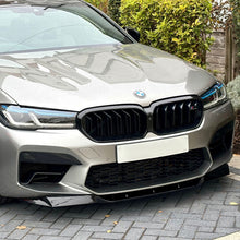 Load image into Gallery viewer, 3D Style Gloss Black Front Splitter for BMW F90 M5 17-24